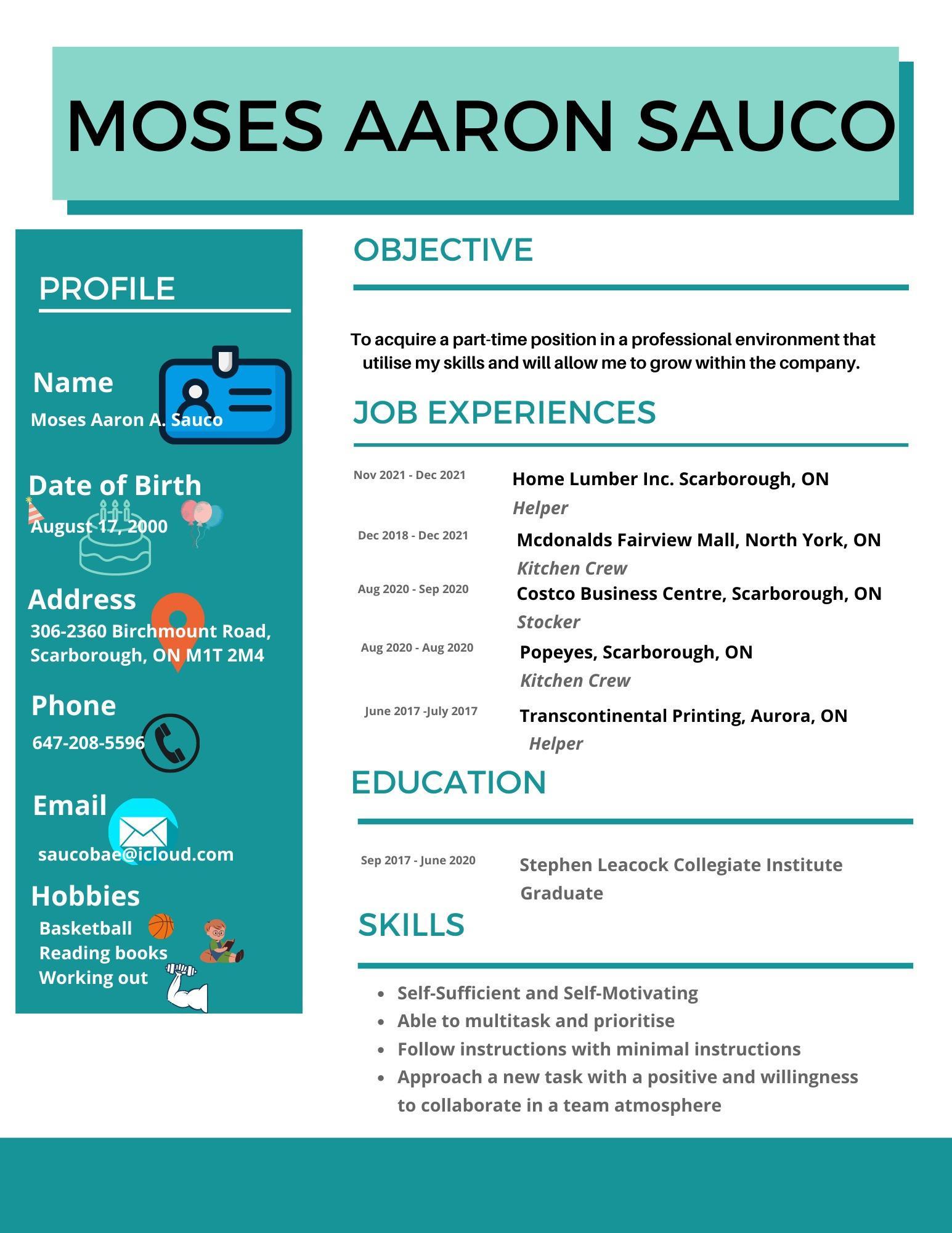 Moses Aaron  Sauco