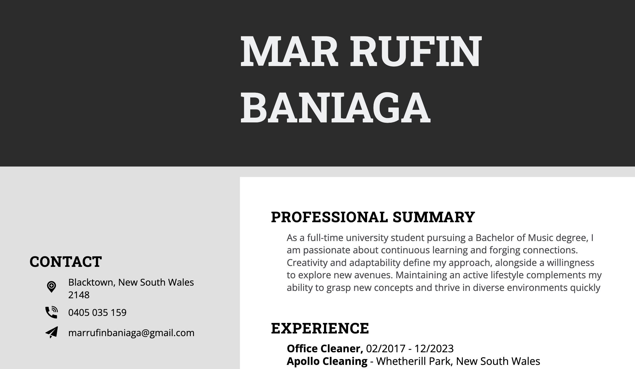 Mar Rufin Baniaga