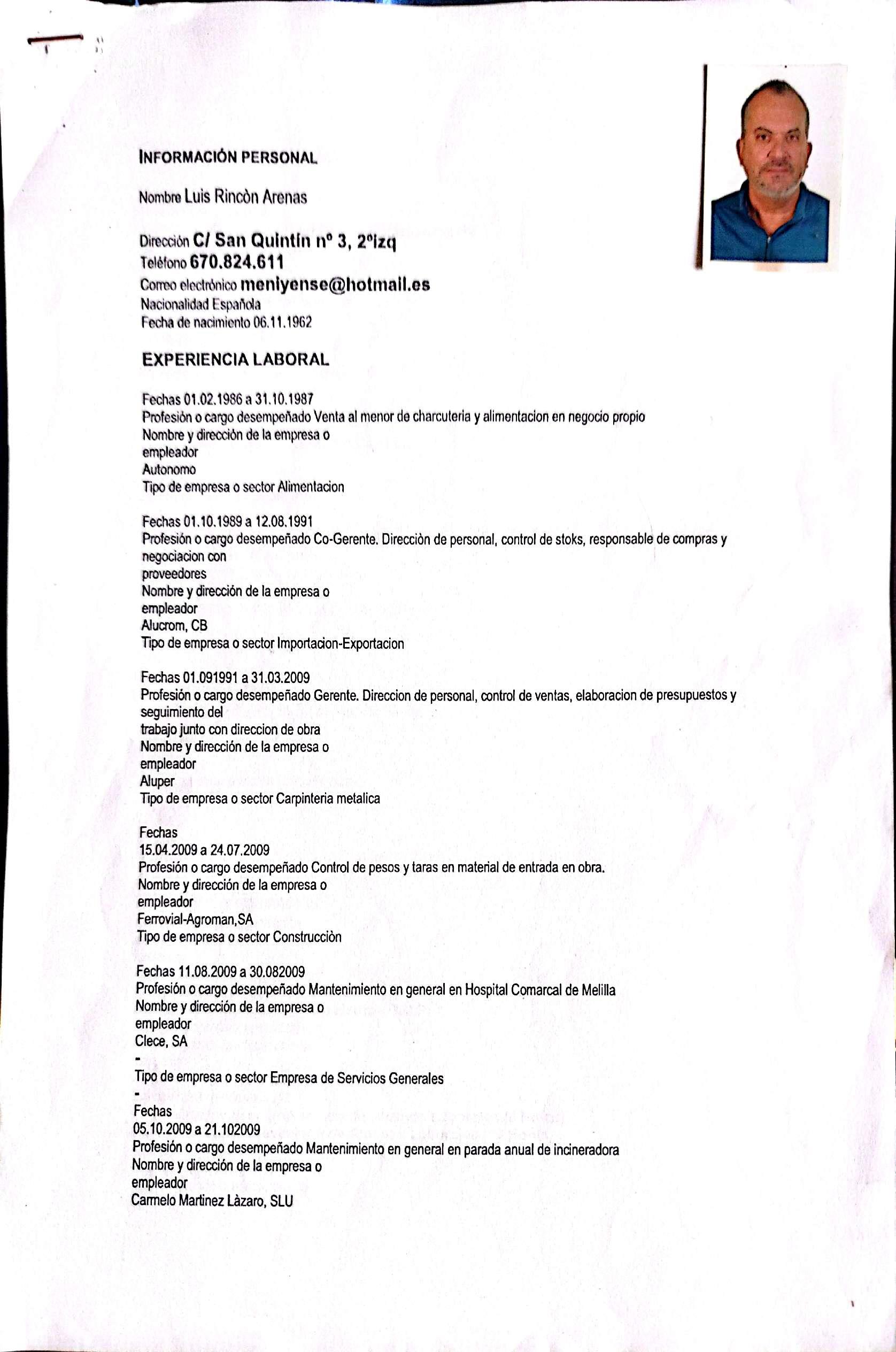 Luis  Rincón Arenas