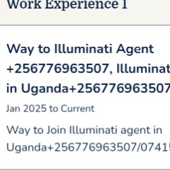 Illuminati agent  Kampala+256776963507/0741506136
